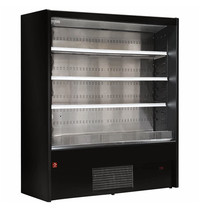 Diamond Wandkoeling | DALLAS | Zwart | +3°C/+6°C | Geforceerd | 4 Schappen | 0.8kW | 1000x710x1995(h)mm