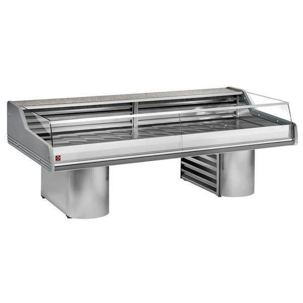 Viskoeltoonbank | SAIGON | 0°C/+2°C | Plaatkoeling | Zelfbediening | 1500x1195x1000(h)mm