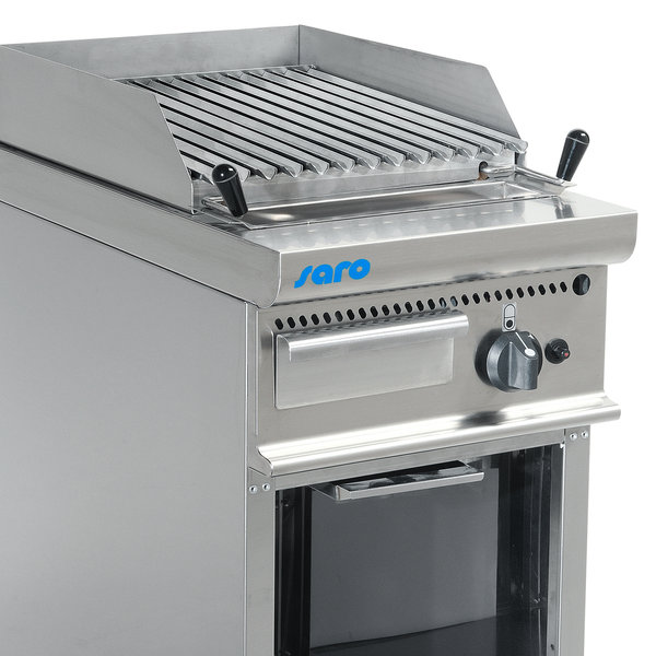 Lavasteengrill | Gas | E7/BS1BA | 8kW | 400x700x850(h)mm