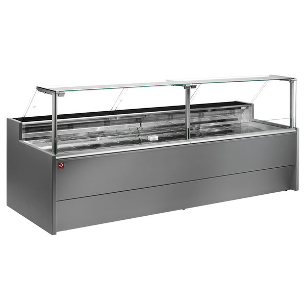 Koeltoonbank | VENICE | 0°C/+4°C | Geforceerd | 0.8kW | Kantelruit | Gekoelde Reserve | Koppelbaar | 1500x1085x1280(h)mm