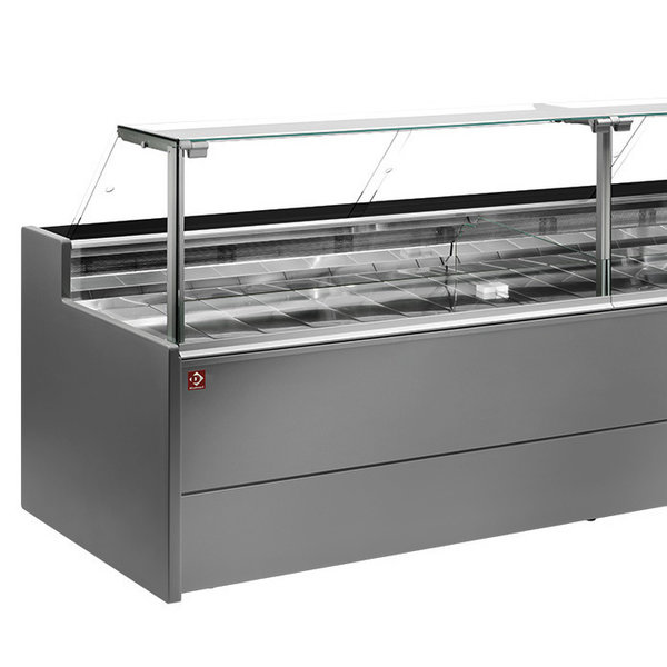 Koeltoonbank | VENICE | 0°C/+4°C | Geforceerd | 0.8kW | Kantelruit | Gekoelde Reserve | Koppelbaar | 1500x1085x1280(h)mm