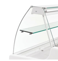 Diamond Extra Schap (Optie) | Diamond Koeltoonbanken VENICE 1500mm | Glas + LED-Verlichting 