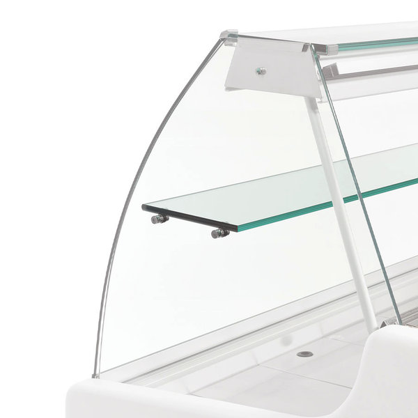 Extra Schap (Optie) | Diamond Koeltoonbanken VENICE 2000mm | Glas