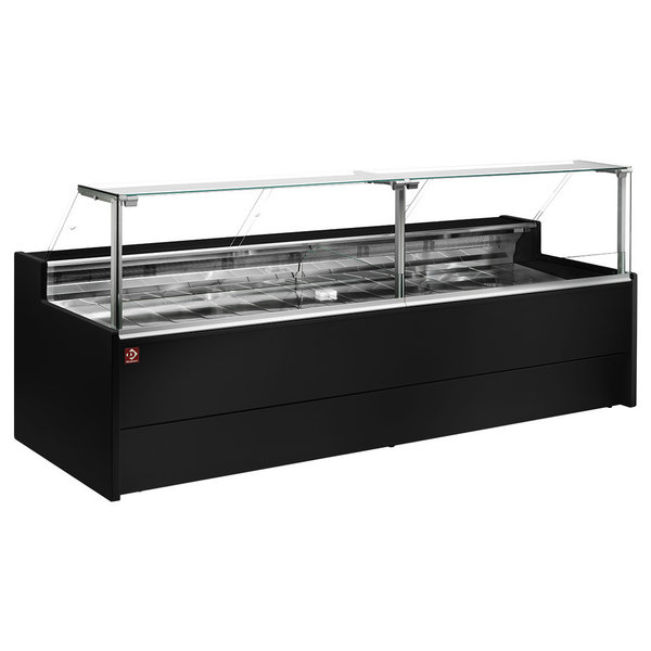 Koeltoonbank | VENICE | 0°C/+4°C | Geforceerd | Gekoelde Reserve | Kantelruit | Koppelbaar | 2500x1085x1280(h)mm