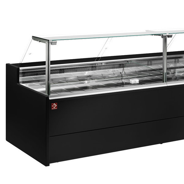 Koeltoonbank | VENICE | 0°C/+4°C | Geforceerd | Gekoelde Reserve | Kantelruit | Koppelbaar | 2500x1085x1280(h)mm