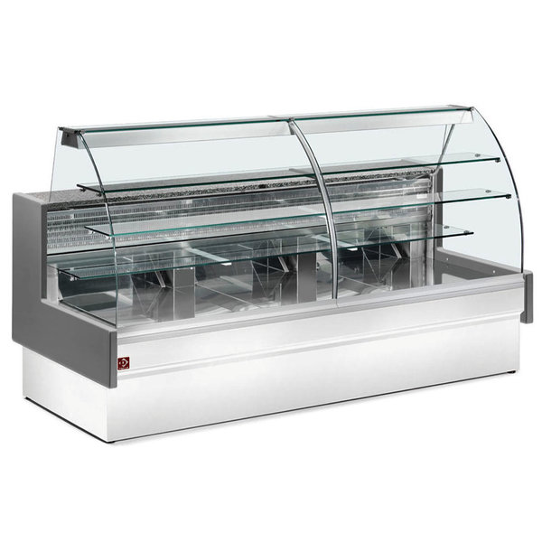Gebak-Koeltoonbank | VERONA | +4°C/+6°C | Statisch | 0.76kW | Kantelruit | Ladensysteem | 2900x980x1237(h)mm