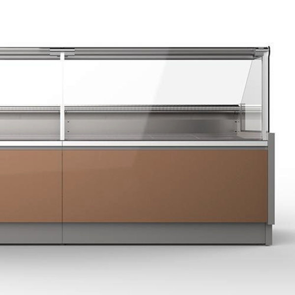Koeltoonbank | ZARA2 | 0°C/+2°C | Geforceerd | 0.88kW | Kantelruit | Gekoelde Reserve | Koppelbaar | 3205x1130x1230(h)mm