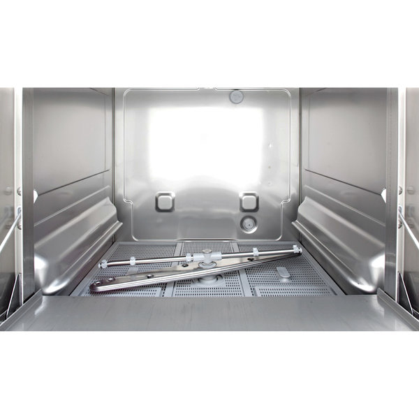 Glazenspoelmachine | K-LINE | Mand 400x400 | Afvoerpomp | Zeeppomp | Naglanspomp | 230V | Dubbelwandig | 480x550x680(h)mm