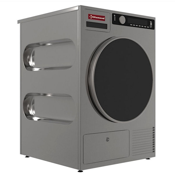 Droogkast | Titanium/RVS | 6.5kg | Condensor | 2.8kW (230V) | WiFi-Connect | 595x593x865(h)mm
