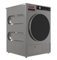 Diamond Droogkast | Titanium/RVS | 8kg | Afvoer | 1.1kW (230V) | WiFi-Connect | 595x710x865(h)mm 