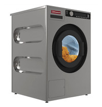 Diamond Was-/Centrifugemachine | Titanium/RVS | 8kg | Afvoerpomp | 4.6kW (400V) | WiFi-Connect | 595x700x865(h)mm 