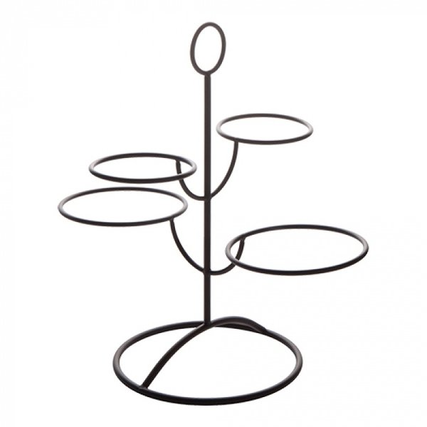 Etagère | Metaal | 2x Ø100mm + 2x Ø140mm | Hoogte 370mm