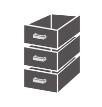 CombiSteel Ladenblok | CombiSteel Koelwerkbanken (EN600x400) | 3 Laden (3x 1/3)