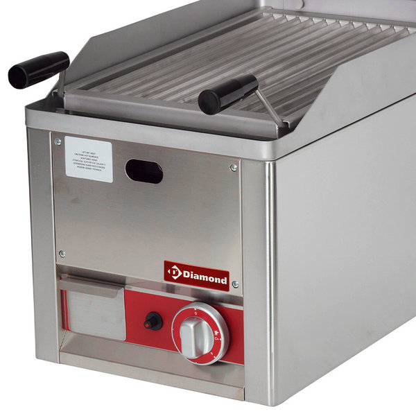 Lavasteengrill | Gas Top | 4kW | 330x600x290(h)mm