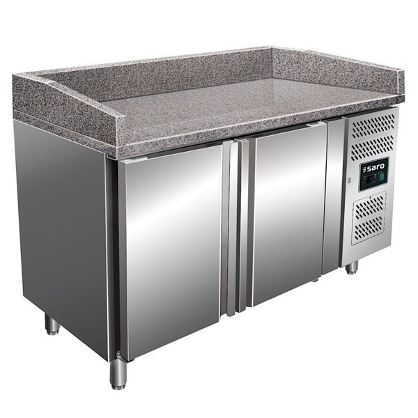 Pizzawerkbank | 428L | 2 Deuren (EN600x400) | +2°C/+8°C | Geforceerd | 0.35kW | 1510x800x920/1040(h)mm