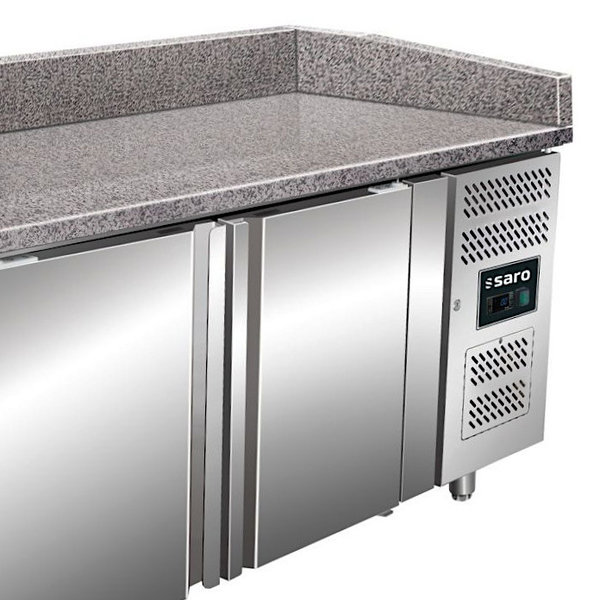 Pizzawerkbank | 428L | 2 Deuren (EN600x400) | +2°C/+8°C | Geforceerd | 0.35kW | 1510x800x920/1040(h)mm