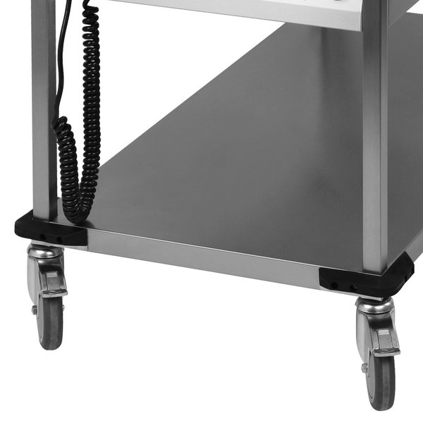 Bain Marie RVS Trolley | 1.25kW | 3x 1/1 GN | Aftapkraan | 1250x700x900(h)mm
