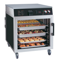 Diamond Warmhoudvitrine | Glazen Deur | 1.96kW | 6 Niveaus | 645x749x816(h)mm