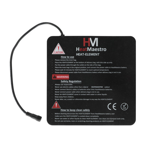HeatPad | HeatMaestro Warmhoud-Bezorgtassen | 70°C/90°C (120min) | 300x300x1(h)mm