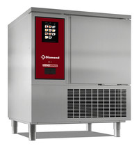 Diamond Blastchiller | 6 Niveaus (EN/GN) | Max. 25kg (Koelen) / 30kg (Vriezen) | 2.7kW (400V) | Touchscreen | 897x937x1060(h)mm