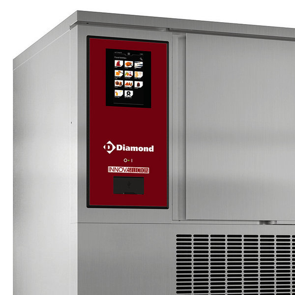 Blastchiller | 6 Niveaus (EN/GN) | Max. 25kg (Koelen) / 30kg (Vriezen) | 2.7kW (400V) | Touchscreen | 897x937x1060(h)mm