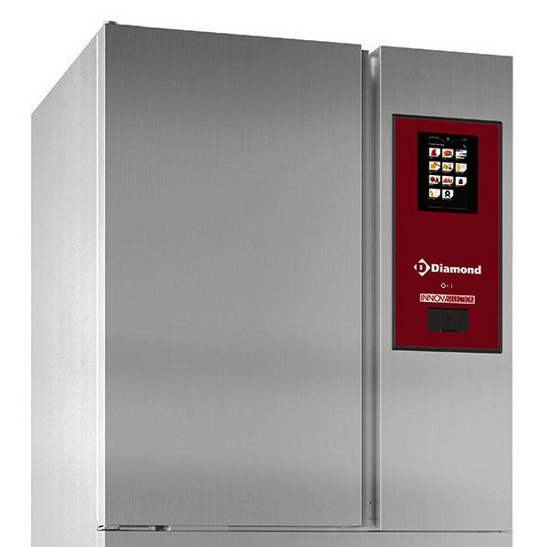 Blastchiller | 10 Niveaus (EN/GN) | Max. 50kg (Koelen) / 50kg (Vriezen) | 4.15kW (400V) | Touchscreen | 895x939x1731(h)mm