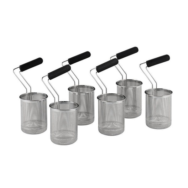 Set Pastakokermanden | Diamond Pastakokers | 6x Ø135mm | Hoogte 115mm