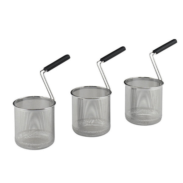Set Pastakokermanden | Diamond Pastakokers | 3x Ø170mm | Hoogte 180mm