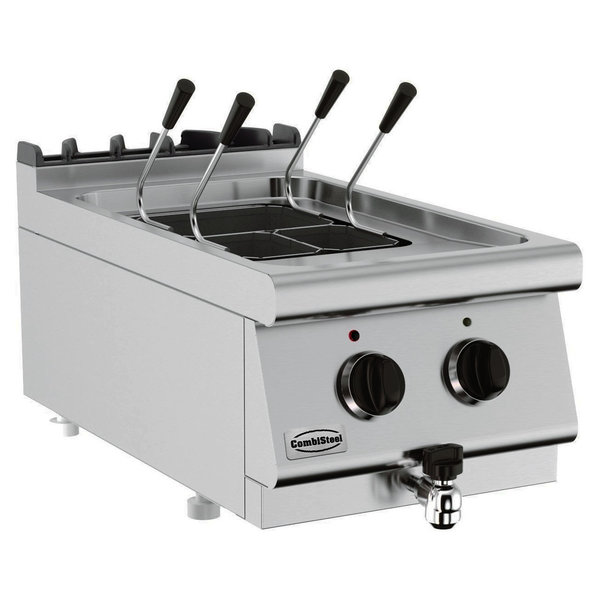 Pastakoker | BASE 700 | Elektrisch | 9kW | Aftapkraan | 400x700x300(h)mm