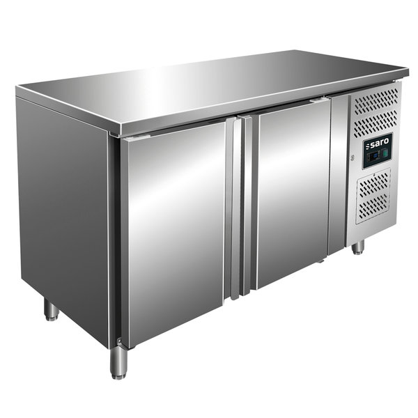 Koelwerkbank | 314L | 2 Deuren (1/1 GN) | -2°C/+8°C | Geforceerd | 0.3kW | 1360x700x890/950(h)mm
