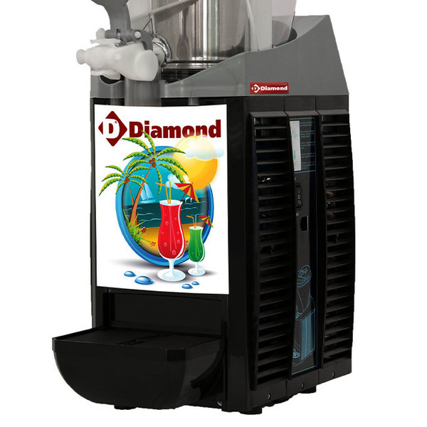 Slushmachine | 2x 5.5L | Zelfreinigende Doseerkraan | 0.5kW | 400x400x680(h)mm