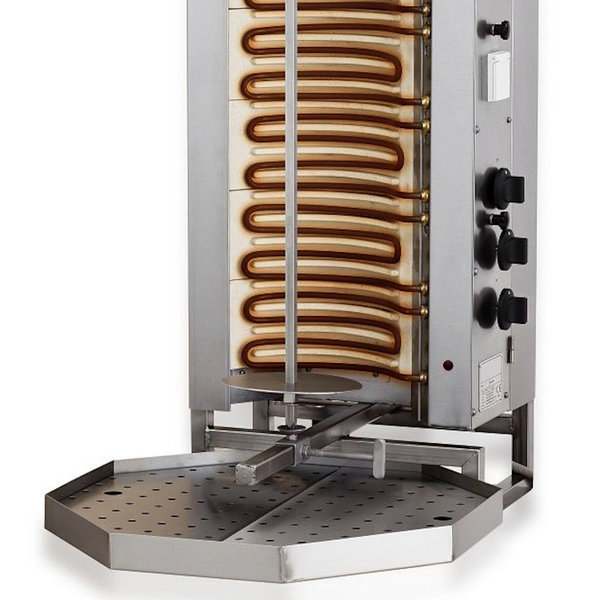 Gyros-/Dönergrill | Elektrisch (6 Hittezones) | 9.6kW | 440x550x1100(h)mm