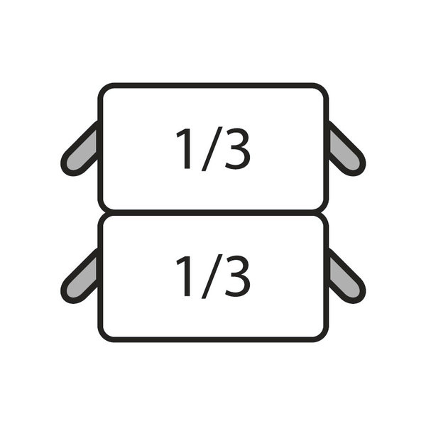 Set Pastakokermanden | Saro Pastakokers | 2x 1/3 GN