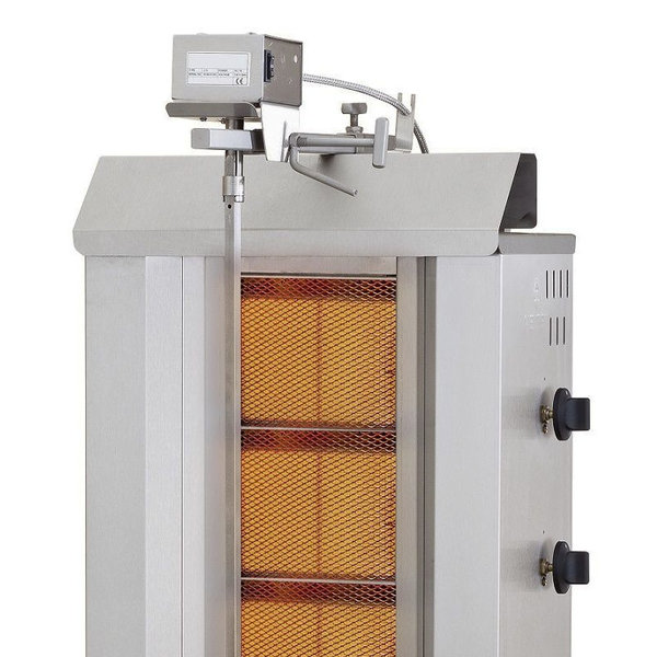 Gyros-/Dönergrill | Gas (4 Hittezones) | 12.9kW | 515x550x1120(h)mm