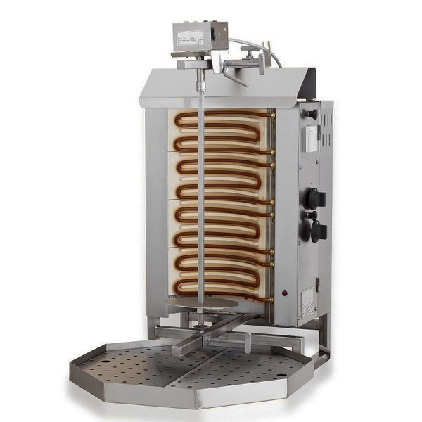Gyros-/Dönergrill | Elektrisch (4 Hittezones) | 6.4kW | 440x550x870(h)mm