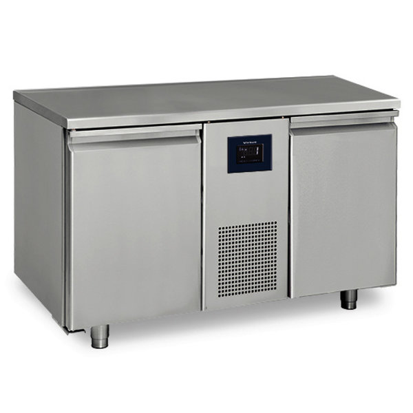 Koelwerkbank | 281L | 2 Deuren (1/1 GN) | -2°C/+8°C | Geventileerd | 0.46kW | Touchscreen + WiFi | 1300x700x850(h)mm