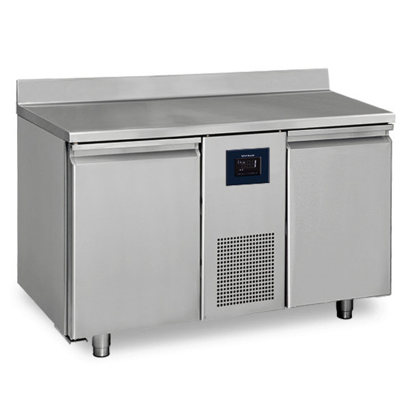Koelwerkbank | 281L | 2 Deuren (1/1 GN) | -2°C/+8°C | Geventileerd | 0.46kW | Touchscreen + WiFi | Achteropstand | 1300x700x850/950(h)mm