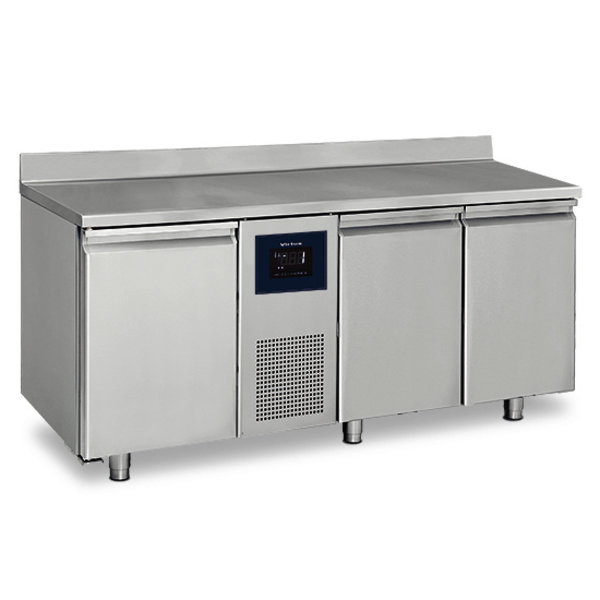 Koelwerkbank | 474L | 3 Deuren (1/1 GN) | -2°C/+8°C | Geventileerd | 0.51kW | Touchscreen + WiFi | Achteropstand | 1785x700x850/950(h)mm