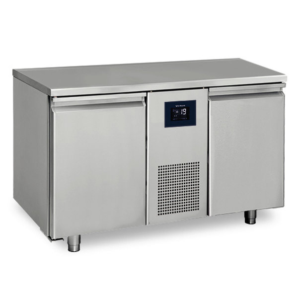 Vrieswerkbank | 281L | 2 Deuren (1/1 GN) | -10°C/-20°C | Geventileerd | 0.95kW | Touchscreen + WiFi | 1300x700x850(h)mm