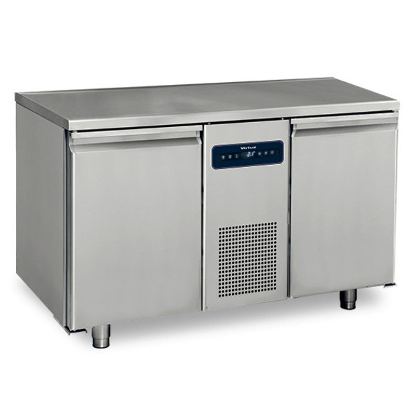 Vrieswerkbank | 281L | 2 Deuren (1/1 GN) | -10°C/-20°C | Geventileerd | 1300x700x850(h)mm