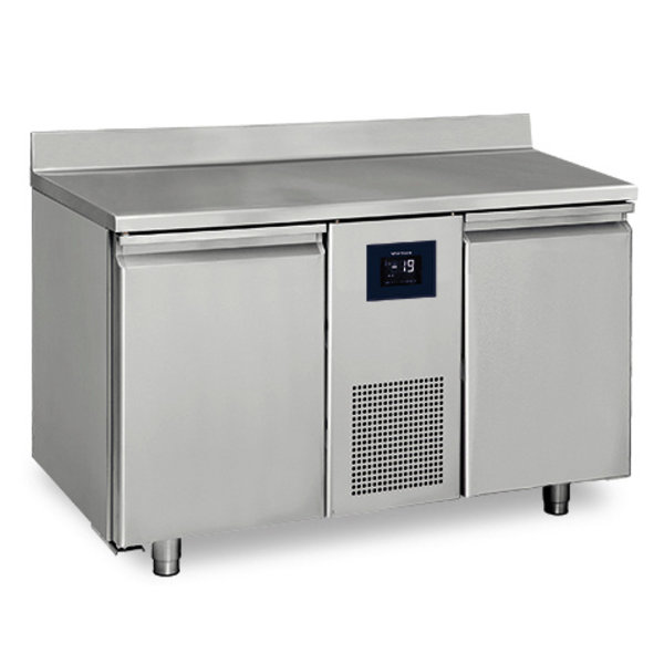 Vrieswerkbank | 281L | 2 Deuren (1/1 GN) | -10°C/-20°C | Geventileerd | 0.95kW | Touchscreen + WiFi | Achteropstand | 1300x700x850/950(h)mm