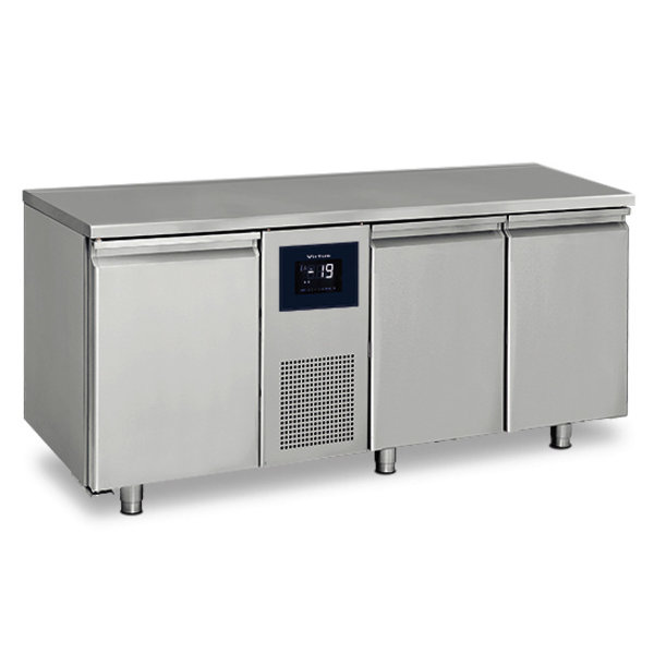 Vrieswerkbank | 474L | 3 Deuren (1/1 GN) | -10°C/-20°C | Geventileerd | 1.08kW | Touchscreen + WiFi | 1785x700x850(h)mm