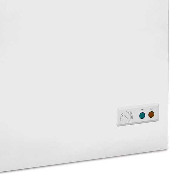 Vrieskist | 202L | Wit/RVS | -18°C/-24°C | Statisch | Klapdeksel | 765x743x840(h)mm