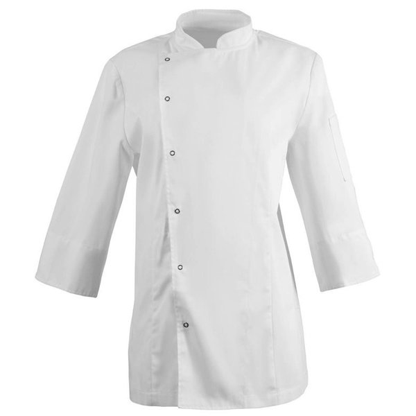 Koksbuis (Dames) | Wit | 3/4 Mouw | XS t/m L