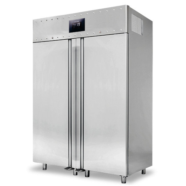 Vrieskast | 1400L (2/1 GN) | RVS | -10°C/-22°C | Geventileerd | 0.6kW | Touchscreen + WiFi | 1400x810x2150(h)mm