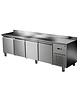 Ristormarkt Koelwerkbank | 632L | 4 Deuren (1/1 GN) | 0°C/+8°C | Geventileerd | 0.56kW | Achteropstand | 2330x700x850/950(h)mm 