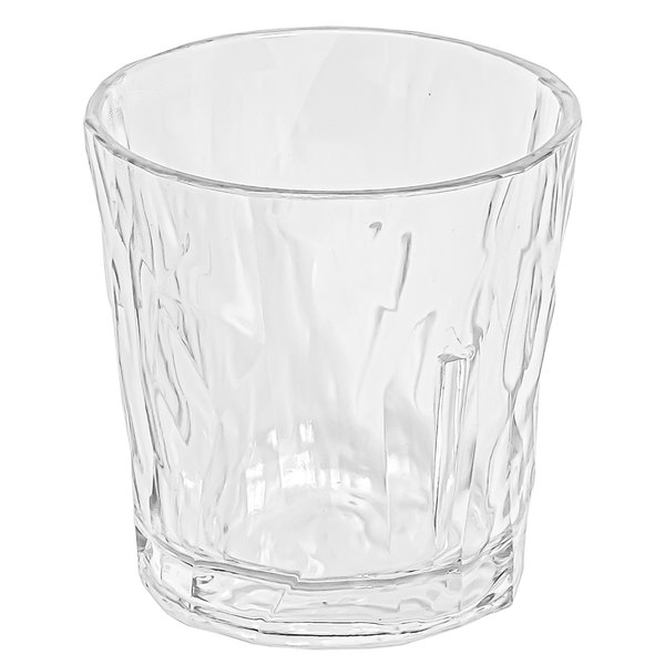 Tumblers FLOW | Crystal | 25cl | 100% Onbreekbaar | 36 Stuks | Optioneel Bedrukt | Ø87x90(h)mm