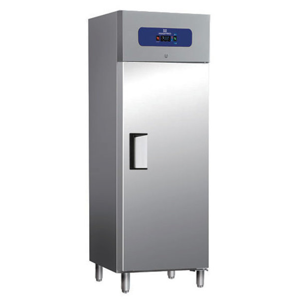 Viskoelkast | 400L | RVS | 0°C/-5°C | Geventileerd | 0.5kW | Incl. 5 Visbakken | 600x600x1950(h)mm