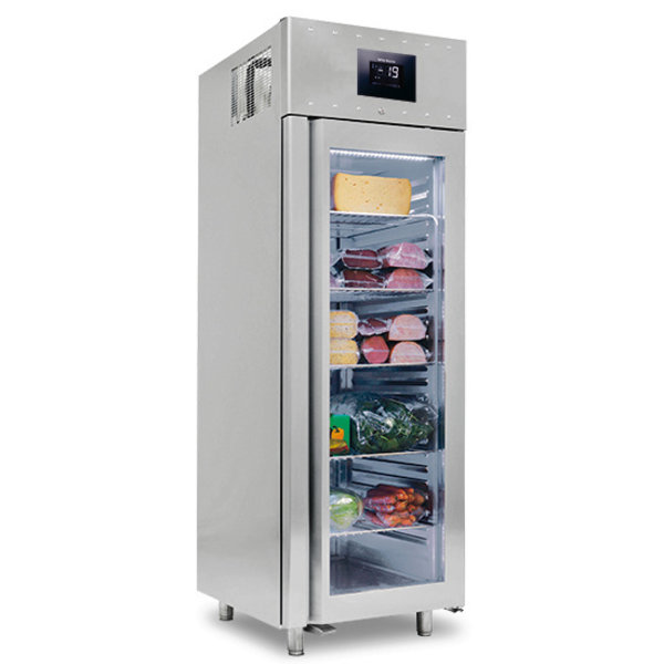 Vrieskast | 700L (2/1 GN) | RVS | -10°C/-22°C | Geventileerd | 0.55kW | Touchscreen + WiFi | 700x810x2150(h)mm