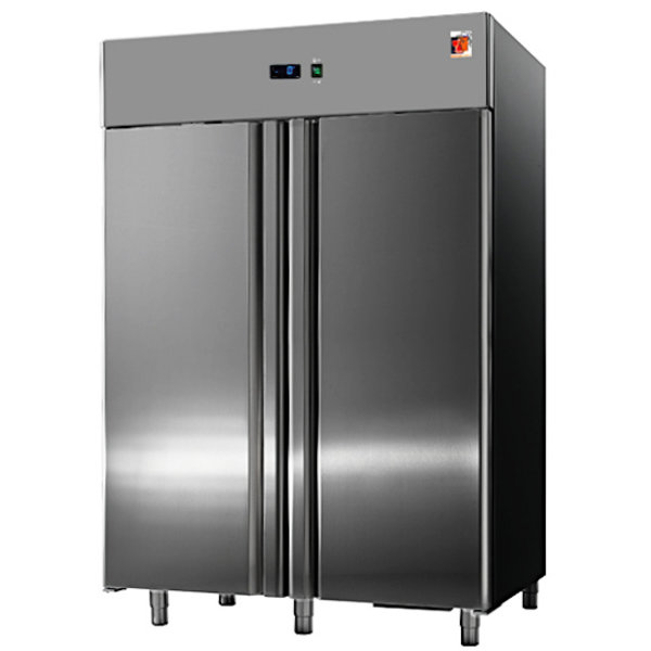 Vrieskast | 1400L (2/1 GN) | RVS | -10°C/-22°C | Geventileerd | 0.56kW | 1400x810x2050(h)mm